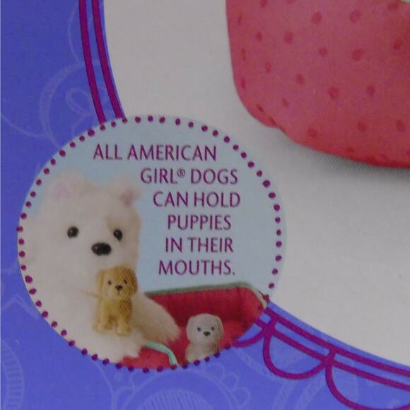 American Girl ALL THE PUPPIES SET 3 Puppy Dog Magnetic Toys + Pet Bed + Adoption - Picture 4 of 6